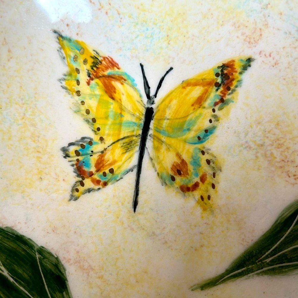 Unique Holland Mold Vintage Butterfly Ashtray - Picture 5 of 10